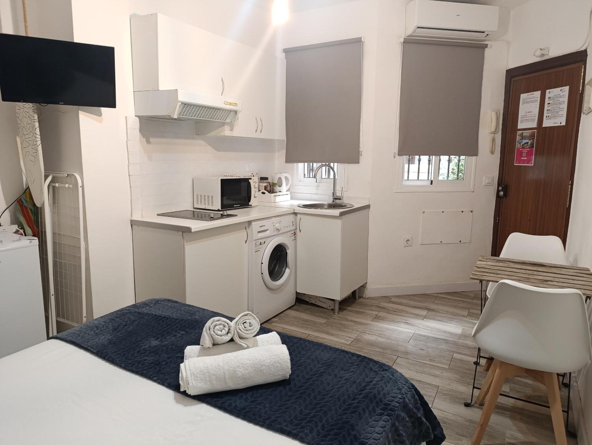 Blue Malaga Center Apartment Bagian luar foto